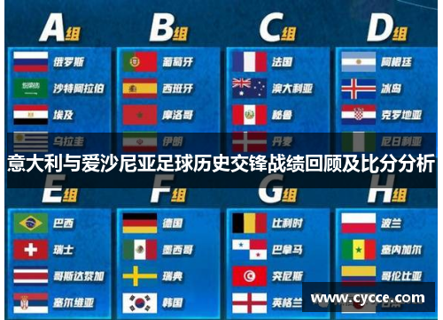 意大利与爱沙尼亚足球历史交锋战绩回顾及比分分析